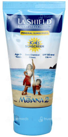 La Shield Kids Spf 50 Pa+++ Mineral Sunscreen 50gm