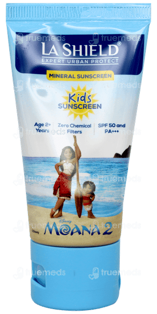 La Shield Kids Spf 50 Pa+++ Mineral Sunscreen 50gm