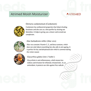 Atrimed Moish Herbal Moisturizer 200ml