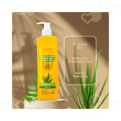 Vlcc Natural Science De Tan + Whiteglo Spf 30 Pa+++ Moisturising Body Lotion 350ml
