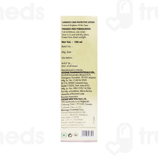 Ozone Glo Radiance Luminous Skin Protective Lotion 150Ml