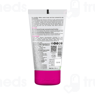 Wow Skin Science Hair Vanish Cream For Women 100ml