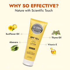 Al Ziba Cares Spf 15+ Lotion 200ml