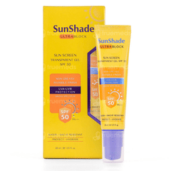Sunshade Ultra Block Spf 50 Pa+++ Sunscreen Transparent Gel 30Ml