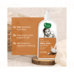Mother Sparsh Daily Moisturizing Milky Soft Baby Lotion 200ml