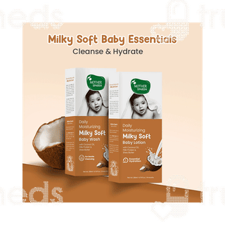 Mother Sparsh Daily Moisturizing Milky Soft Baby Lotion 200ml