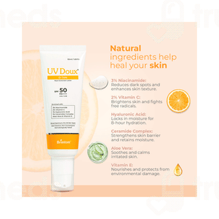Brinton Uv Doux D Tan Spf 50 Pa++++ Aqua Sunscreen Lotion 50ml
