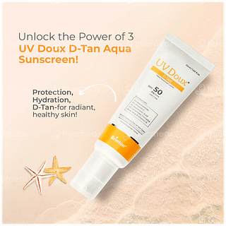 Uv Doux D Tan Aqua Spf 50 Pa++++ Sunscreen Lotion 50ml