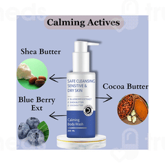 Dermistry Deep Nourishment Sensitive & Dry Skin Calming Soothening Body Milk 200ml