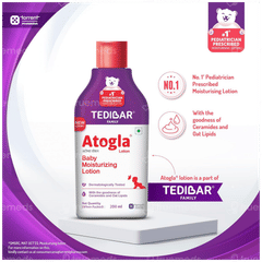 Tedibar Atogla Baby Moisturizing Lotion 200ml Pack Of 2 Tedibar Atogla Baby Moisturizing Lotion 200ml Pack Of 2