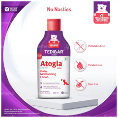 Tedibar Atogla Baby Moisturizing Lotion 200ml Pack Of 2 Tedibar Atogla Baby Moisturizing Lotion 200ml Pack Of 2