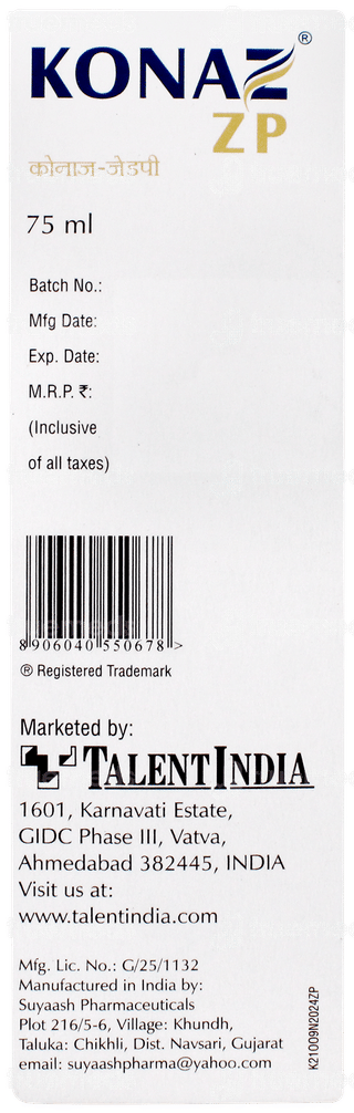 Konaz Zp Lotion 75ml