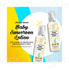 Mom & World Mineral Based Spf 50 Pa+++ Baby Sunscreen Lotion 120ml