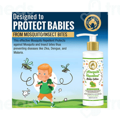 Mom And World 3+ Months Mosquito Repellent Baby Lotion 200ml