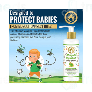 Mom And World 3+ Months Mosquito Repellent Baby Lotion 200ml