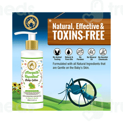 Mom And World 3+ Months Mosquito Repellent Baby Lotion 200ml