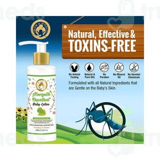 Mom And World 3+ Months Mosquito Repellent Baby Lotion 200ml