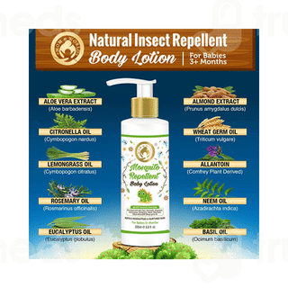 Mom And World 3+ Months Mosquito Repellent Baby Lotion 200ml