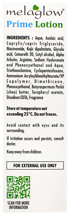 Melaglow Prime Depigmenting Lotion 50gm