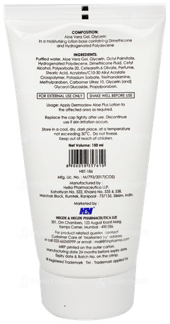 Dermadew Aloe Plus Lotion 150ml