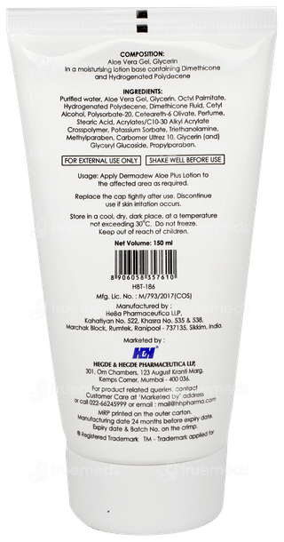 Dermadew Aloe Plus Lotion 150ml