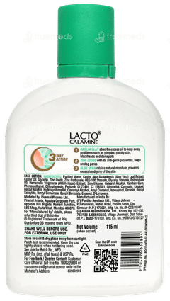 Lacto Calamine Kaoline Clay With Aloe Vera Face Lotion 115ml