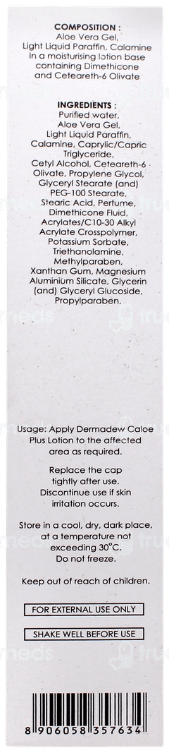 Dermadew Caloe Plus Lotion 60Ml Dermadew Caloe Plus Lotion 60Ml