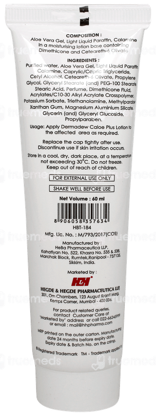 Dermadew Caloe Plus Lotion 60Ml