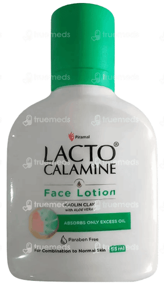 Lacto Calamine Kaoline Clay With Aloe Vera Face Lotion 55Ml
