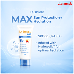 La Shield Max Spf 80+ Pa++++ Sunscreen Lotion 50gm