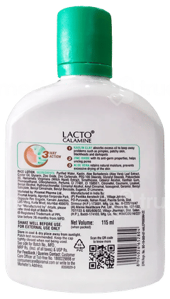 Lacto Calamine Kaolin Clay Face Lotion 115Ml