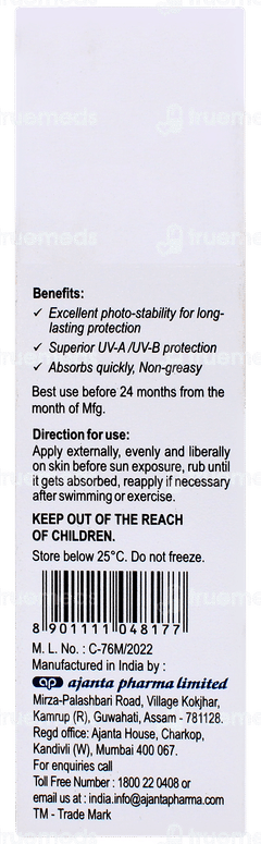 Sunstop Spf 30 Pa+++ Sunscreen Lotion 60gm