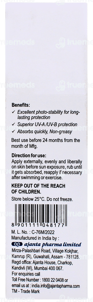 Sunstop Spf 30 Pa+++ Sunscreen Lotion 60gm