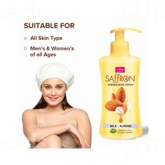 Vi John Women Saffron Milk & Almond Fairness Body Lotion 100ml