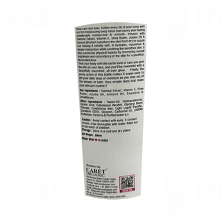 Caret Organic Total Moisture Body Lotion 200ml
