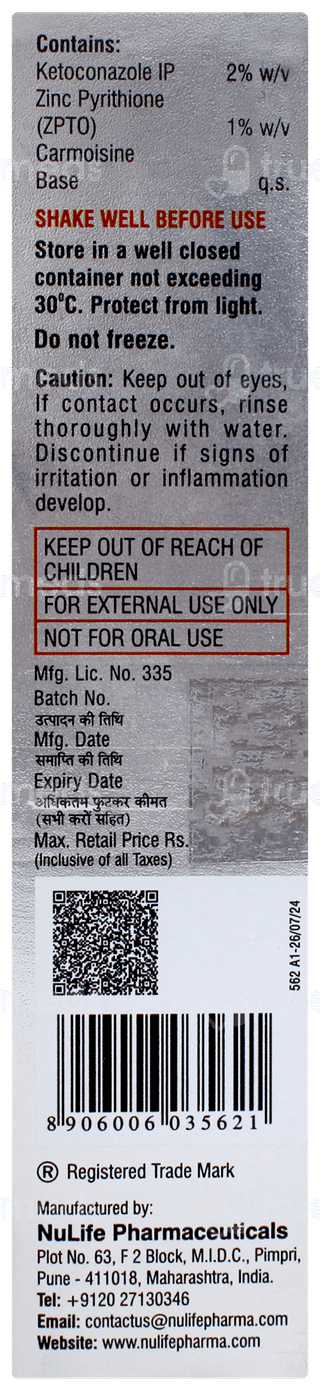 Endruff Kz Lotion 75ml