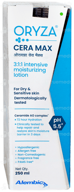 Oryza Cera Max Intensive Moisturizing Lotion 250ml