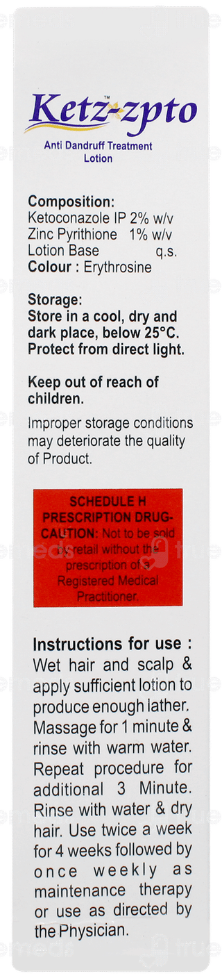 Ketz Zpto Anti Dandruff Lotion 100ml