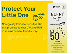 Elfri Spf 50 Pa+++ Kids Sunscreen Lotion 25Gm