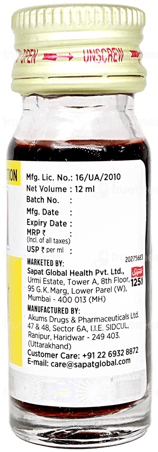 Sapat + Dr Skin Lotion 12ml