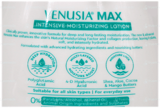 Venusia Max New & Advanced Intensive Moisturizing Lotion 300Gm