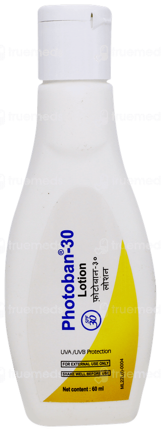 Photoban 30 Spf 30 Lotion 60ml