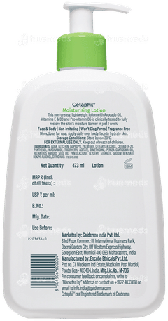 Cetaphil Moisturising Lotion 473Ml