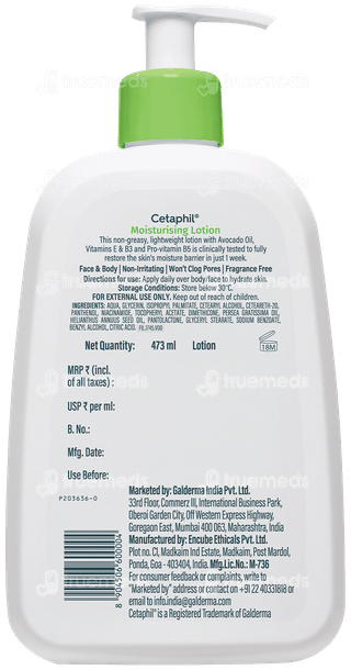 Cetaphil Moisturising Lotion 473Ml