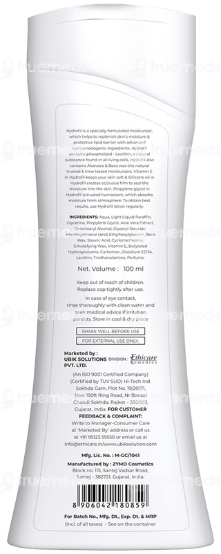Hydrofil Daily Moisturizing Lotion 100ml