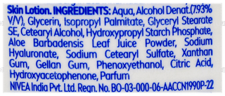 Nivea Aloe Hydration New 72H Moisture Body Lotion 75Ml