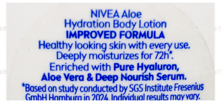 Nivea Aloe Hydration New 72H Moisture Body Lotion 75Ml