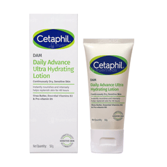 Cetaphil Dam Daily Advance Ultra Hydrating Lotion 50Gm Cetaphil Dam Daily Advance Ultra Hydrating Lotion 50Gm