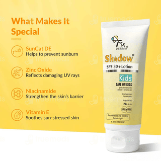 Fixderma Shadow Kids Spf 30+ Pa+++ Lotion 75Ml
