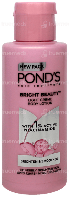 Ponds Bright Beauty Light Creme Body Lotion 90Ml Ponds Bright Beauty Light Creme Body Lotion 90Ml